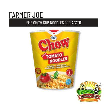 FMF Chow Cup Noodles 90g ASSTD "PICKUP FROM FARMER JOE SUPERMARKET VAITELE ONLY"