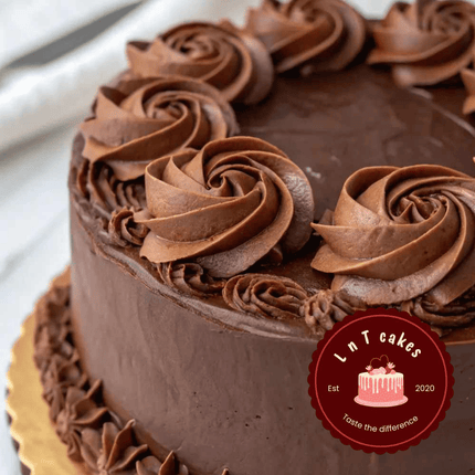 Chocolate Cake (Small) "PICKUP FROM LNT CAKES - 24 hrs Notice before Pickup"