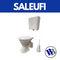 Toilet Set Complete P-Trap Side Entry Comfort Loo - Substitute if sold out "PICKUP FROM BLUEBIRD LUMBER SALEUFI"