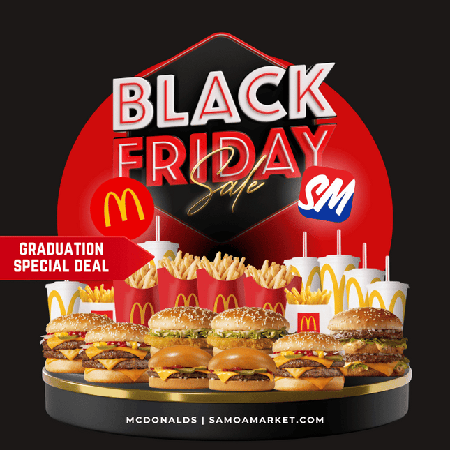 McDonald's Graduation Special - BLACK FRIDAY PRICE DROP!