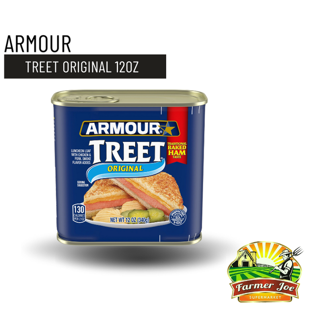 Armour Treat Luncheon Meat 12oz "PICKUP FROM FARMER JOE SUPERMARKET UPOLU ONLY"