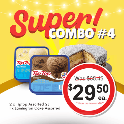 SUPER Combo #4 (LIMITED TIME ONLY) "PICKUP FROM FARMER JOE SUPERMARKET FUGALEI ONLY"