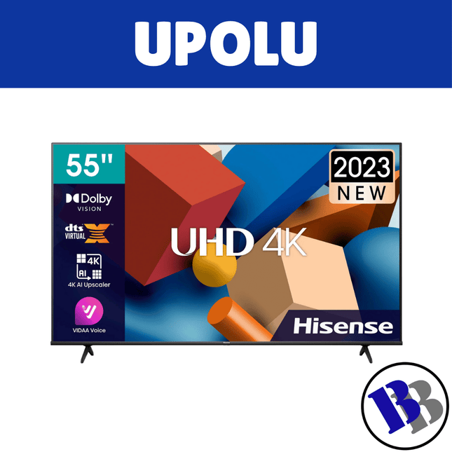 TV LED Smart UHD 55 Hisense - "PICKUP FROM BLUEBIRD LUMBER & HARDWARE"