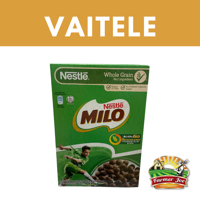 Nestle Milo Ball Cereal 330g  "PICKUP FROM FARMER JOE SUPERMARKET VAITELE ONLY"