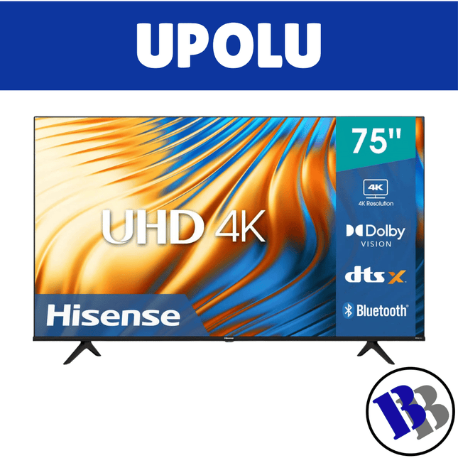 TV LED Smart UHD 75 Hisense - "PICKUP FROM BLUEBIRD LUMBER & HARDWARE"