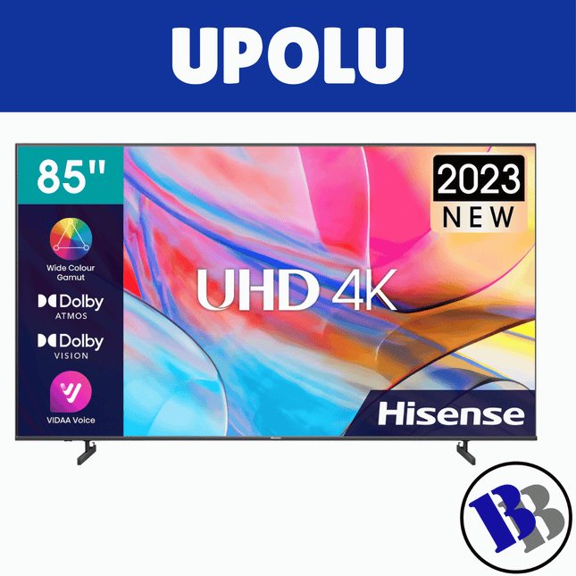 TV LED Smart UHD 85 Hisense - "PICKUP FROM BLUEBIRD LUMBER & HARDWARE"