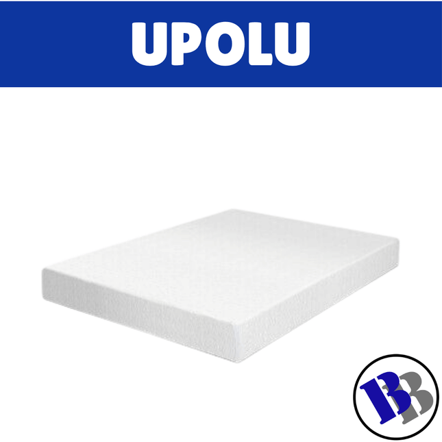 Foam Mattress 4inch Double Uncovered - "PICKUP FROM BLUEBIRD LUMBER & HARDWARE"