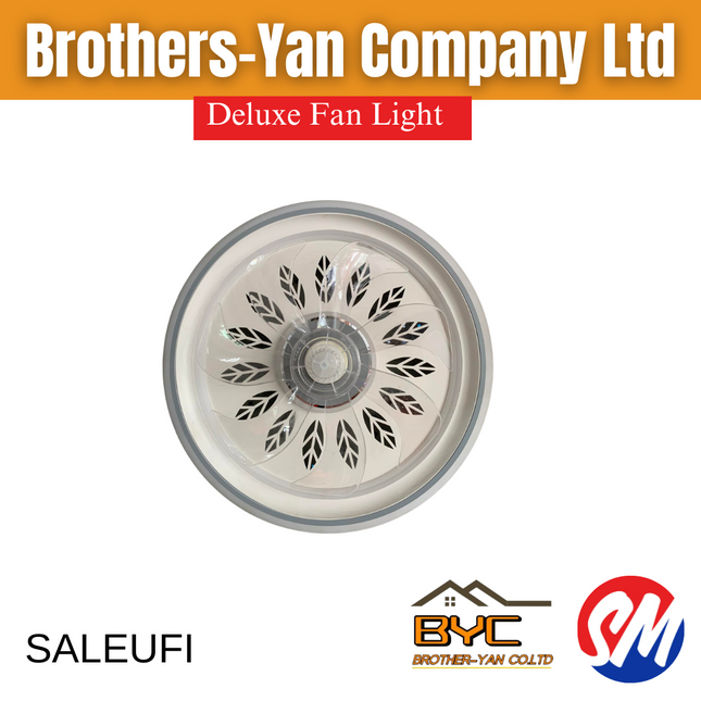 Deluxe Fan Light - "PICKUP AT BROTHERS YAN UPOLU & SAVAII"