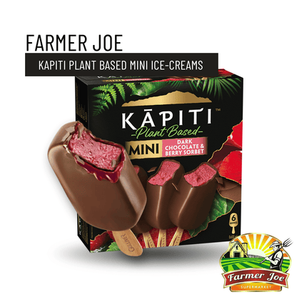 Kapiti Plant Based Mini Ice-Creams "PICKUP FROM FARMER JOE SUPERMARKET VAITELE ONLY"