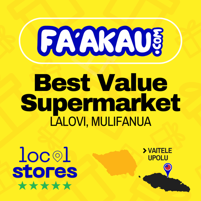 Best Value Supermarket - Lalovi Mulifanua > UPOLU (Not Redeemable for Cash)