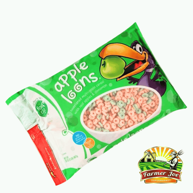 Food Club Apple Loons Cereal 32oz "PICKUP FROM FARMER JOE SUPERMARKET UPOLU ONLY"
