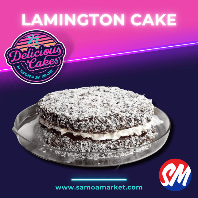 Lamington Cake "PICK UP FROM DELICIOUS CAKES, LEPEA"