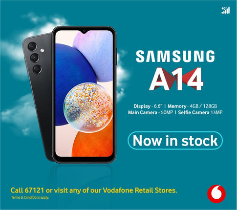 Samsung A14 Mobile Phone - "PICK UP FROM VODAFONE SAMOA" Mobile Phones Vodafone Samoa Ltd 