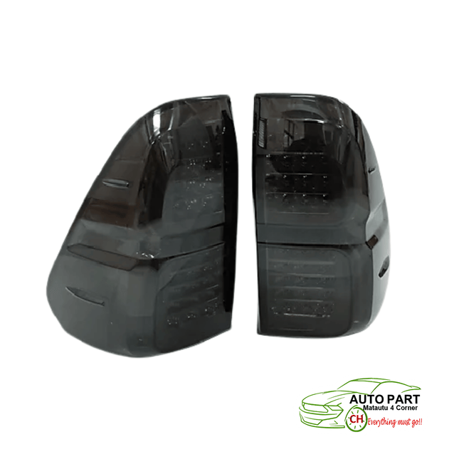 HILUX REVO 2015-2021 TAIL LAMP SMOKED LED PAIR LH + RH "PICKUP FROM AUTO PARTS, MATAUTU"