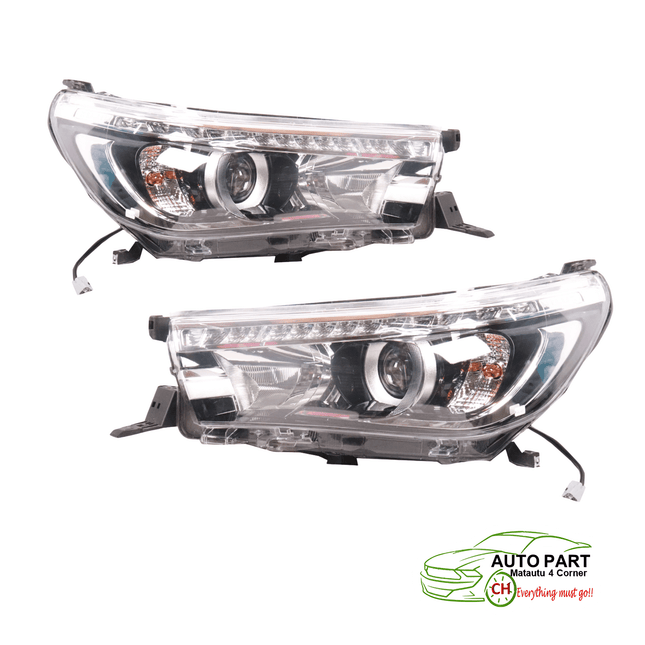 HILUX ROCCO 2018 LED HEAD LAMP "PICKUP FROM AUTO PARTS, MATAUTU"