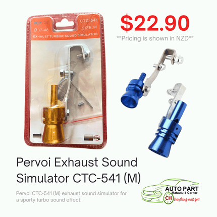 Pervoi Exhaust Sound Simulator CTC-541 (M) "PICKUP FROM AUTO PARTS, MATAUTU"