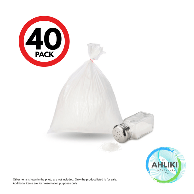 Chefs Choice Salt Edible Iodised 40 x 500gms Bag [SOLD OUT] "PICKUP FROM AH LIKI WHOLESALE"