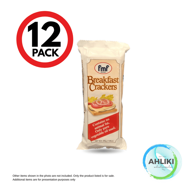 FMF Breakfast Crackers 12PACK x 200g "PICKUP FROM AH LIKI WHOLESALE"