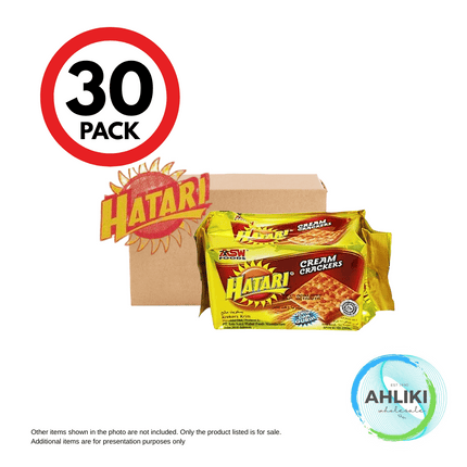Hatari Cream Crackers 30PACK x 115g [NOT AVAIL AT HQ] "PICKUP FROM AH LIKI WHOLESALE"