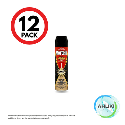 Mortein Black Fly Spray 350g 12PACK "PICKUP FROM AH LIKI WHOLESALE"