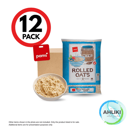 Pams Rolled Oats/Porridge/Polesi 12PACK x 750g (1028523) [NOT AVAIL AT SALELOLOGA & VAITELE] "PICKUP FROM AH LIKI WHOLESALE"