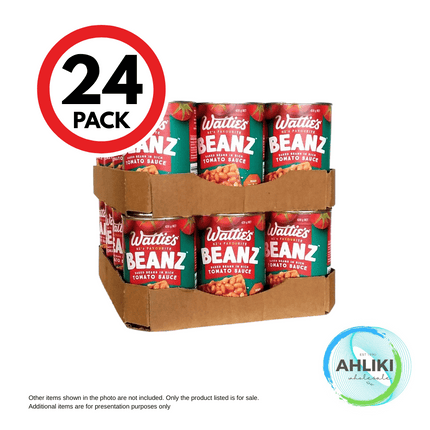 Watties Baked Beans 420g x 24PACK (JW27065) [NOT AVAIL AT HQ] "PICKUP FROM AH LIKI WHOLESALE"