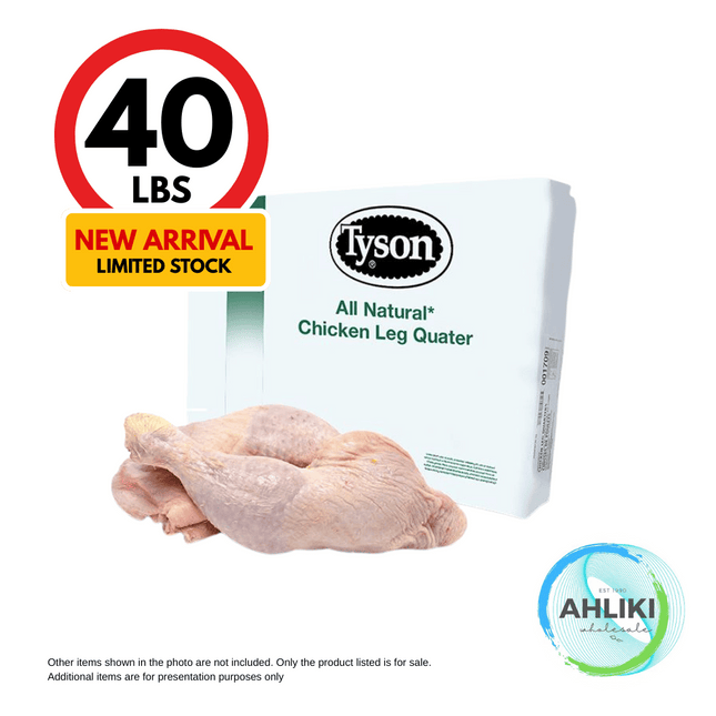 Chicken Leg Quarter Pusamoa 40LBS/18KG Pusa Moa Lapo'a [NOT AVAIL. IN SAVAII] - [Brand may vary] "PICKUP FROM AH LIKI WHOLESALE"