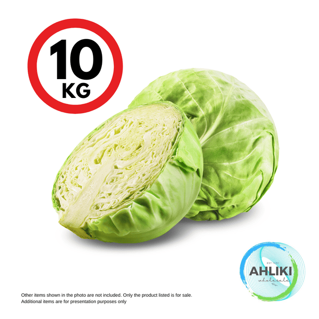 NZ Green Cabbage Round 10kg Bag [SOLD OUT] "PICKUP FROM AH LIKI WHOLESALE"