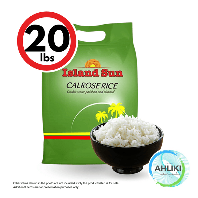 Island Sun Rice 20lb Bag [SOLD OUT] "PICKUP FROM AH LIKI WHOLESALE"
