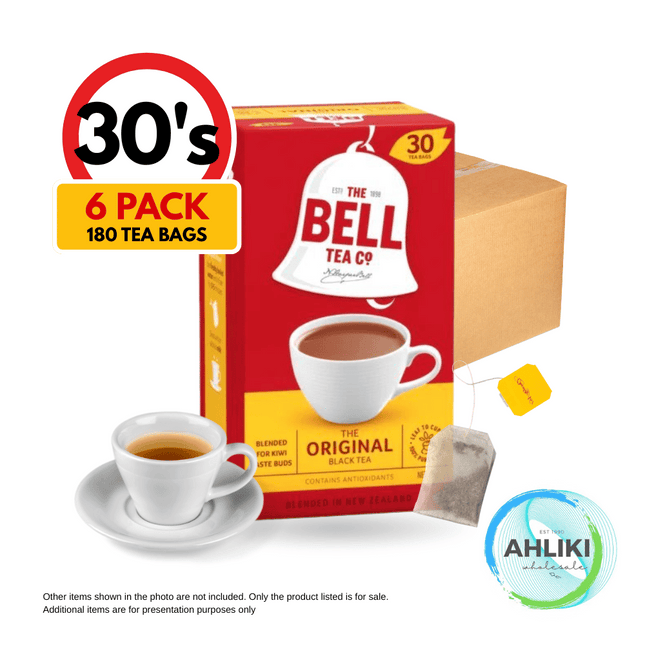 Bell Tea Bags 6PACK x 30s "PICKUP FROM AH LIKI WHOLESALE