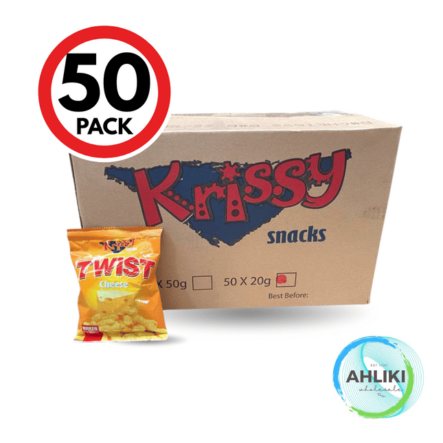 Krissy Snacks 50PACK x 20g Assorted [SOLD OUT] "PICKUP FROM AH LIKI WHOLESALE"