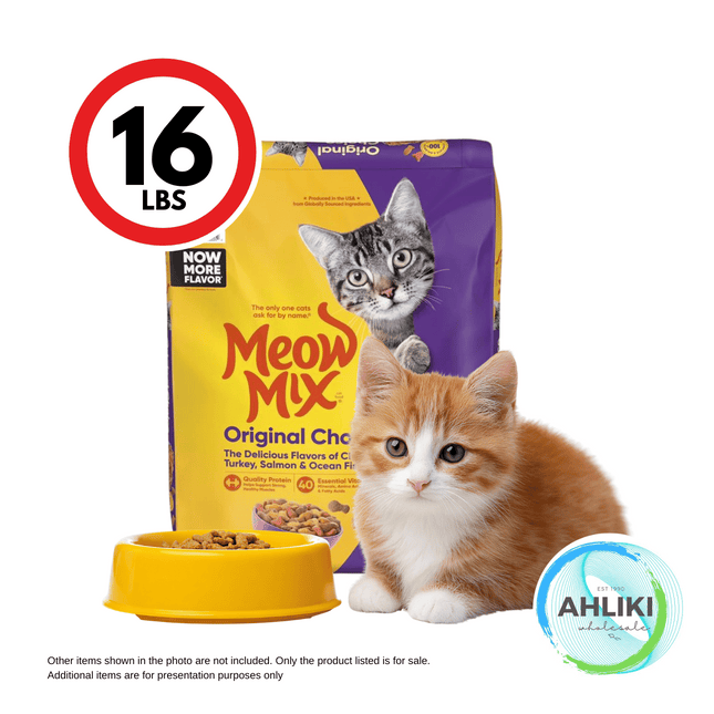 Meow Mix Original 16lb - BH502 "PICKUP FROM AH LIKI WHOLESALE"