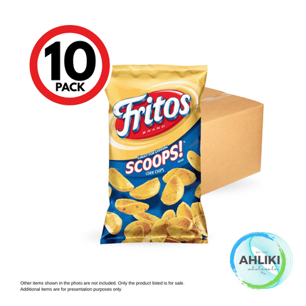 Fritos Scoops Asstd 11oz 10PACK [NOT AVAIL AT TAUFUSI & SALELOLOGA] "PICKUP FROM AH LIKI WHOLESALE"