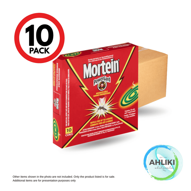Mortein Mosquito Coils 10PACK x 120g "PICKUP FROM AH LIKI WHOLESALE"