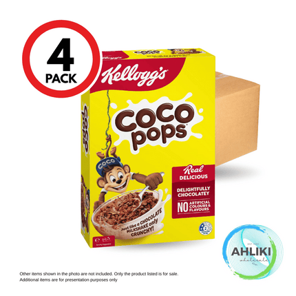 Kelloggs Coco Pops Cereal 255g 4PACK (K015707) [NOT AVAIL SALELOLOGA] "PICKUP FROM AH LIKI WHOLESALE ONLY"
