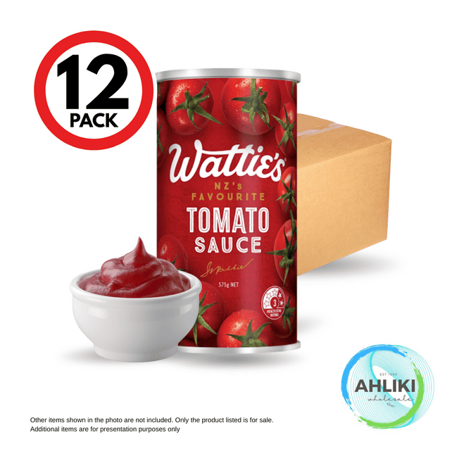 Watties Tomato Sauce Refill 12PACK x 575g [SOLD OUT] "PICKUP FROM AH LIKI WHOLESALE"