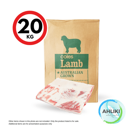 Frozen Lamb Rack Caps Pusa Pa'u Mamoe 20kg [This product is NOT a Pusa Mamoe] [NOT AVAIL AT HQ] "PICKUP FROM AH LIKI WHOLESALE ONLY"