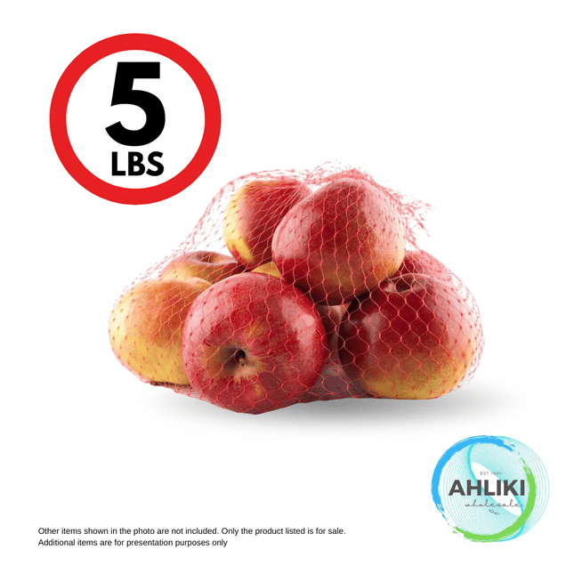 NZ Apples Queen/Royal Gala 5LB Repack Bag [NOT AVAIL AT HQ & SALELOLOGA] "PICKUP FROM AH LIKI WHOLESALE"