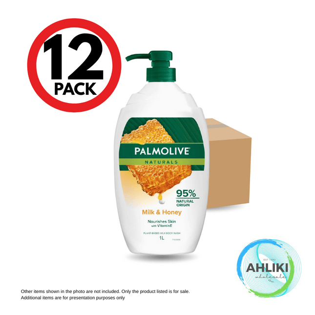 Palmolive Body Wash 1LITRE x 12PACK Assorted [SOLD OUT] "PICKUP FROM AH LIKI WHOLESALE"