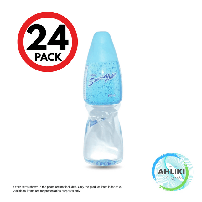 Natural Samoa Water 24PACK x 500ml [SOLD OUT] "PICKUP FROM AH LIKI WHOLESALE"