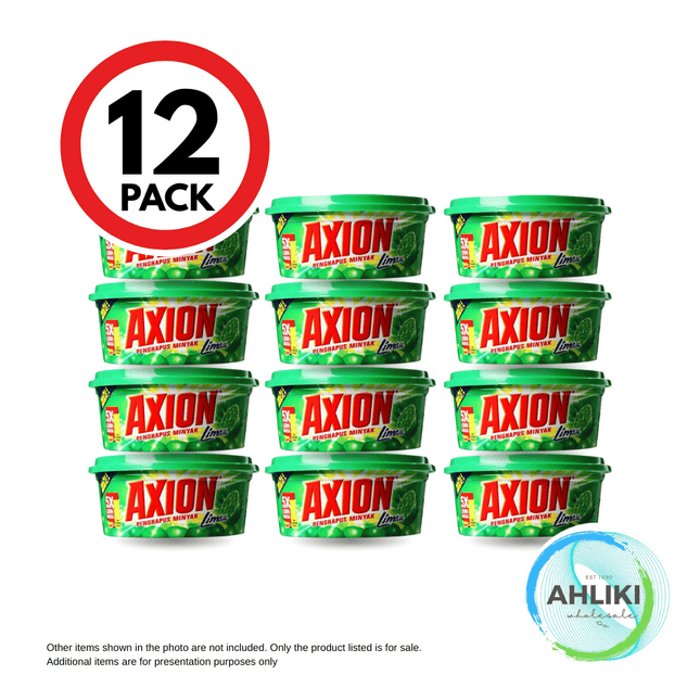 Axion Dishwashing Paste 12PACK x 200g Asstd "PICKUP FROM AH LIKI WHOLESALE"
