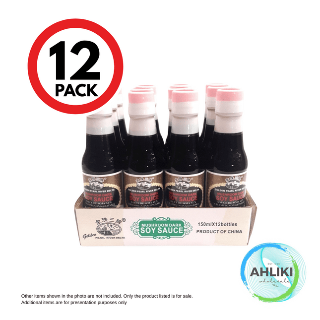 Mushroom Soy Sauce 12PACK x 150ml "PICKUP FROM AH LIKI WHOLESALE"