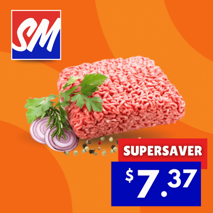 SUPERSAVER! Top Side Beef Mince 500g "PICKUP FROM FARMER JOE SUPERMARKET VAITELE ONLY"