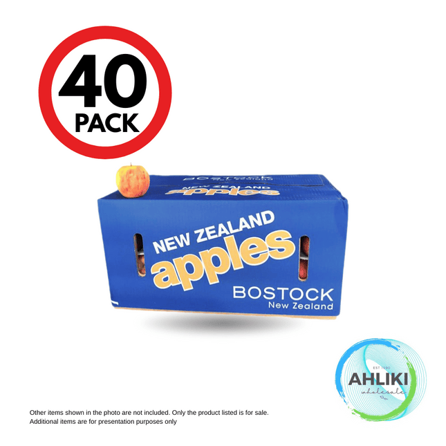 NZ Apples 80-100CT Case of 40 [NOT AVAIL AT SALELOLOGA] "PICKUP FROM AH LIKI WHOLESALE"