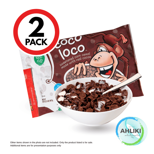 Food Club Coco Loco Breakfast Cereal 32oz x 2PACK "PICKUP FROM AH LIKI WHOLESALE"