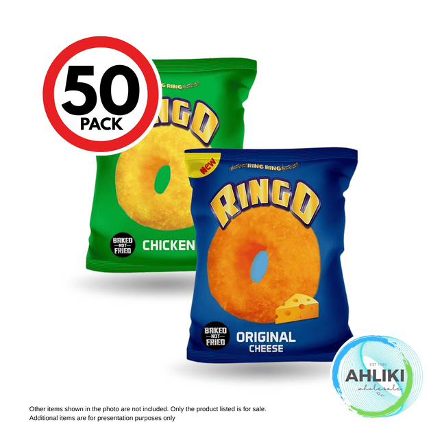 Ringo Cheese Snacks Full Case 20g x 50 [SOLD OUT] "PICKUP FROM AH LIKI WHOLESALE"