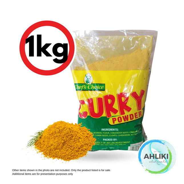 Curry Powder 1KG Small Bag "PICKUP FROM AH LIKI WHOLESALE"