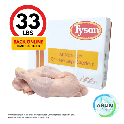 Chicken Leg Quarter Pusamoa 33LBS/15KG  [Brand may vary] "PICKUP FROM AH LIKI WHOLESALE"