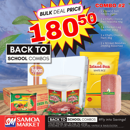 Back To School COMBO #2 "PICKUP FROM AH LIKI WHOLESALE"