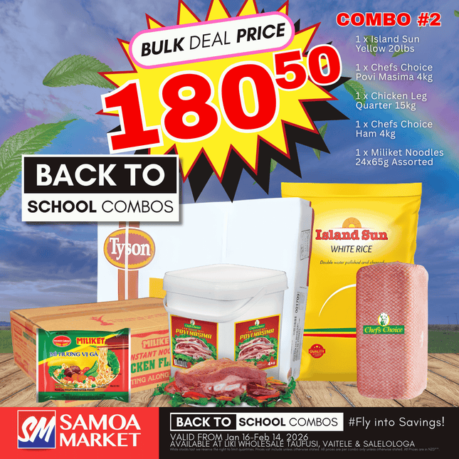 Back To School COMBO #2 "PICKUP FROM AH LIKI WHOLESALE"